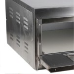 (写真の通り、ワンサイズ) 業務用ピザオーブン 1デッキ 0350 090分タイマー 1300W ピザメーカー 家庭用レストラン用